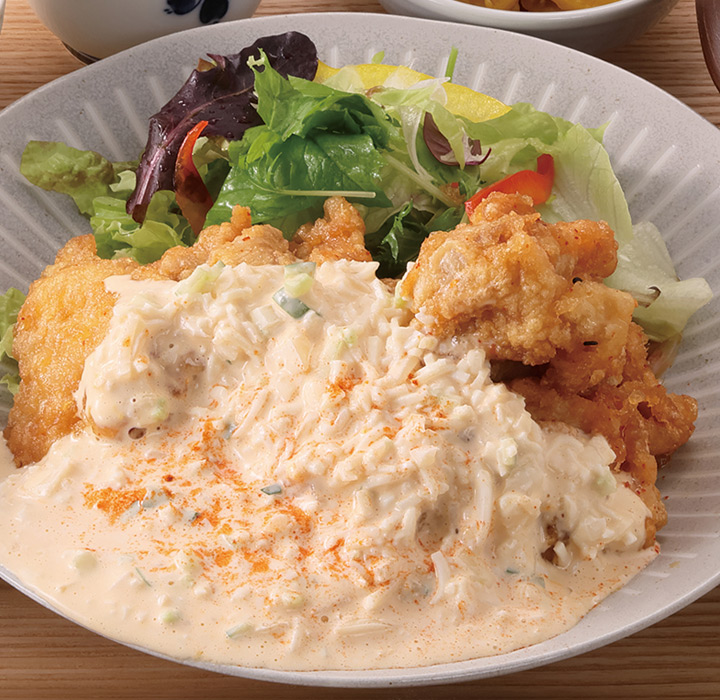 西大寺グランドホテルチキン南蛮定食